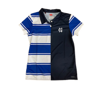 SUPPORTER POLO BUTCHER STRIPE + NAVY (Y)